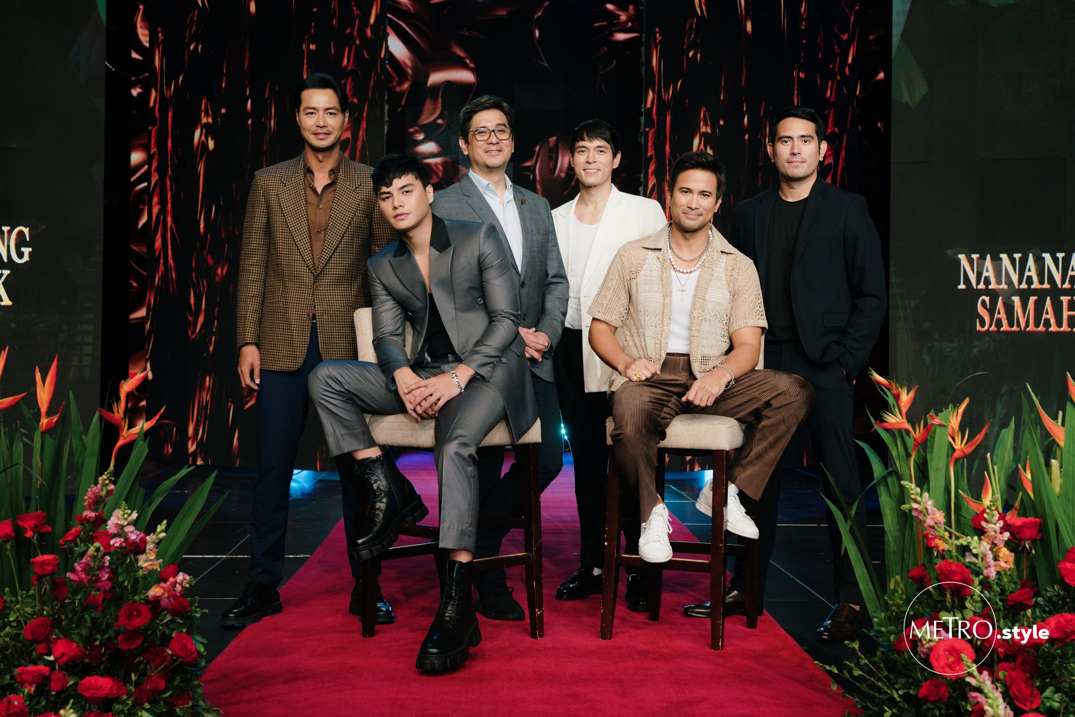 Zanjoe Marudo, Ronnie Alonte, Direk Laurenti Dyogi, Jake Cuenca, Sam Milby, and Gerald Anderson